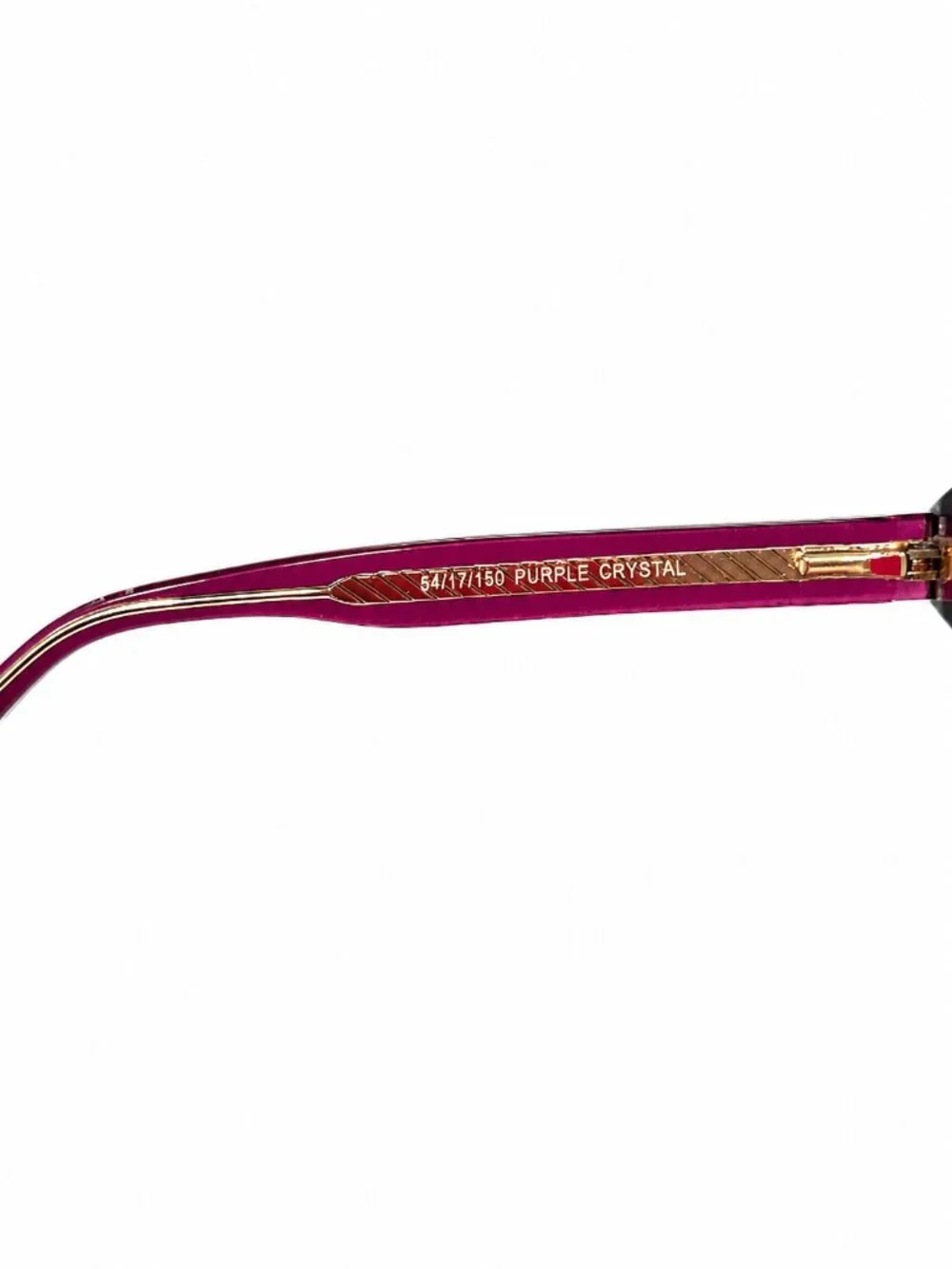 Enhance EN4488 Purple Crystal 54-17-150 Eyeglass Frames - Picture 4 of 10